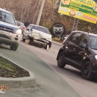 На улице Суворова в Пензе изуродовало легковой автомобиль