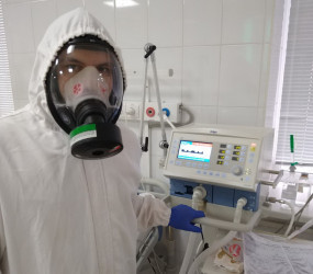 Пензенская областная больница получила 5 немецких аппаратов ИВЛ