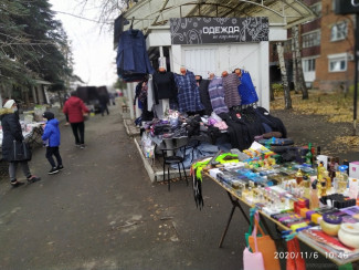 В Пензе на уличных торговцев составили протоколы