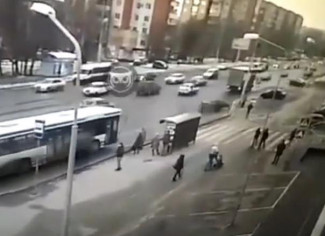 Роковой момент смертельной аварии в Пензе попал на видео