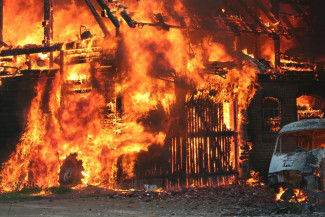 Страшный пожар в Пензенской области унес жизнь 44-летнего мужчины