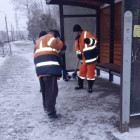 Пензенские коммунальщики вышли на борьбу со снегопадом