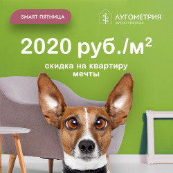 Smart пятница: скидка 2020 рублей на каждый квадратный метр при покупке квартиры