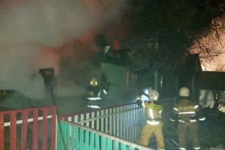 Серьезный пожар в пензенской Нахаловке прокомментировали в ГУ МЧС