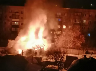 В Пензенской области огонь уничтожил жилой дом