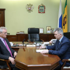 Губернатор Пензенской области провел встречу с Александром Самокутяевым