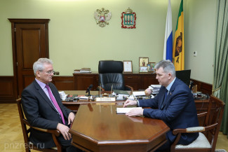 Губернатор Пензенской области провел встречу с Александром Самокутяевым