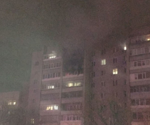В Заречном Пензенской области случился серьезный пожар в многоэтажке