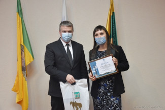 Дипломом мэра города награждена корреспондент Первого пензенского портала