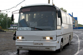 Из-за снегопада отменены автобусы из Пензы в Самару и Саратов