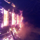 В Пензенской области огонь полностью уничтожил жилой дом