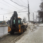 В Пензе вышли расчищать дороги от снега 75 спецмашин