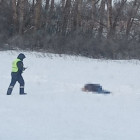 В Пензенской области нашли лежащий на снегу труп мужчины