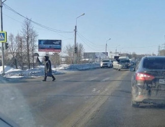 Авария на окраине Пензы спровоцировала серьезную пробку