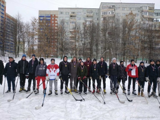 Определена лучшая хоккейная команда Первомайского района Пензы