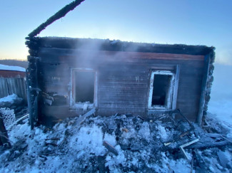 В Пензенском районе погибли в пожаре мать и сын