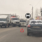 В Пензе улица Долгорукова встала в пробке из-за аварии