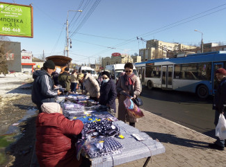 В Железнодорожном районе Пензы устроили облаву на уличных торговцев