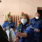 Пензенские волонтеры устроили сюрприз сотрудникам «скорой помощи»