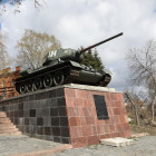 В Пензе танк Т-34 вернули на постамент у краеведческого музея