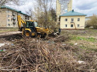 В Пензе привели в порядок территорию Заводского района