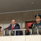 В Пензе Олег Мельниченко поздравил с Днём Победы курсантов артиллерийского института