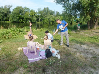 Жителям Ленинского района Пензы напомнили о правилах поведения у водоемов