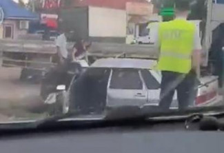 Появилось видео с места жуткой аварии с «ВАЗом» в Пензенской области