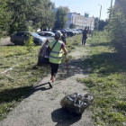 В Пензе очистили от мусора территорию пруда в районе горбольницы №6