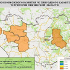 Высокая пожарная опасность прогнозируется в 5 районах Пензенской области