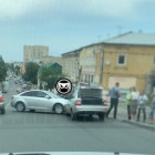 Одна из центральных улиц Пензы встала в пробке из-за аварии