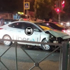 В Пензе случилась жесткая авария с двумя легковушками. ФОТО