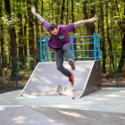 На Олимпийской аллее в Пензе открылся скейт-парк