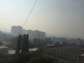 25 августа всю Пензу окутал едкий дым. ФОТО