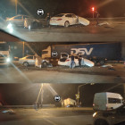 Серьезная авария в Пензе: разбились две легковушки и фургон