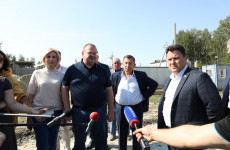 Врио пензенского губернатора посетил стройплощадку будущей школы в Чемодановке