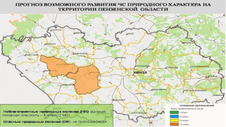 В 2 районах Пензенской области прогнозируется высокая пожароопасность