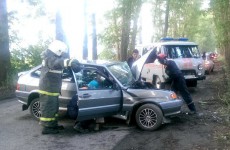 В Пензенской области произошла страшная авария. Мужчина стал «узником» своего автомобиля