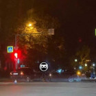 В Пензе две темные легковушки встретились ночью на перекрестке