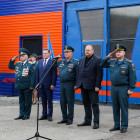 В Пензе открыли памятный знак почётному ветерану МЧС ПФО