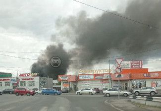 На улице Измайлова в Пензе случился серьезный пожар – соцсети