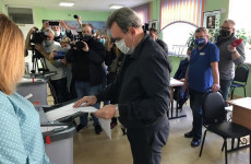 Валерий Лидин решил проголосовать на второй день выборов 