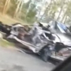 Появилось ужасающее видео с места смертельной аварии в Пензенской области