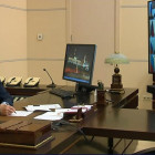 Олег Мельниченко встретился с Владимиром Путиным в режиме видеоконференции 