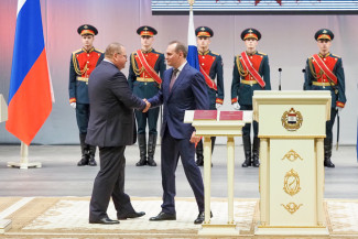 Пензенский губернатор поздравил с вступлением в должность главу Республики Мордовия