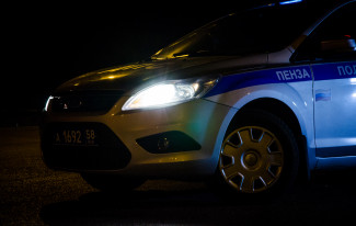 Ночью в Пензенской области поймали пьяного пожилого водителя