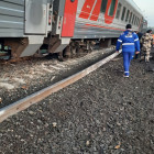 В Пензенской области три вагона пассажирского состава сошли с рельс