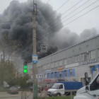 Крупный пожар на улице Калинина в Пензе тушили 32 человека