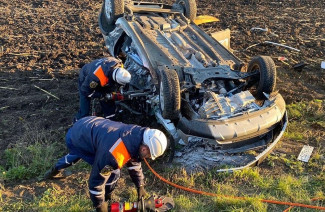 Обнародованы фото с места смертельной аварии под Пензой