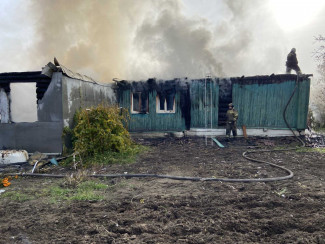 Страшный пожар под Пензой унес жизнь 85-летнего мужчины